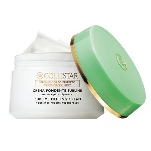 Collistar - Sublime Creme Fundente Nutritivo 400ml Frasco branco com tampa verde de creme corporal Collistar