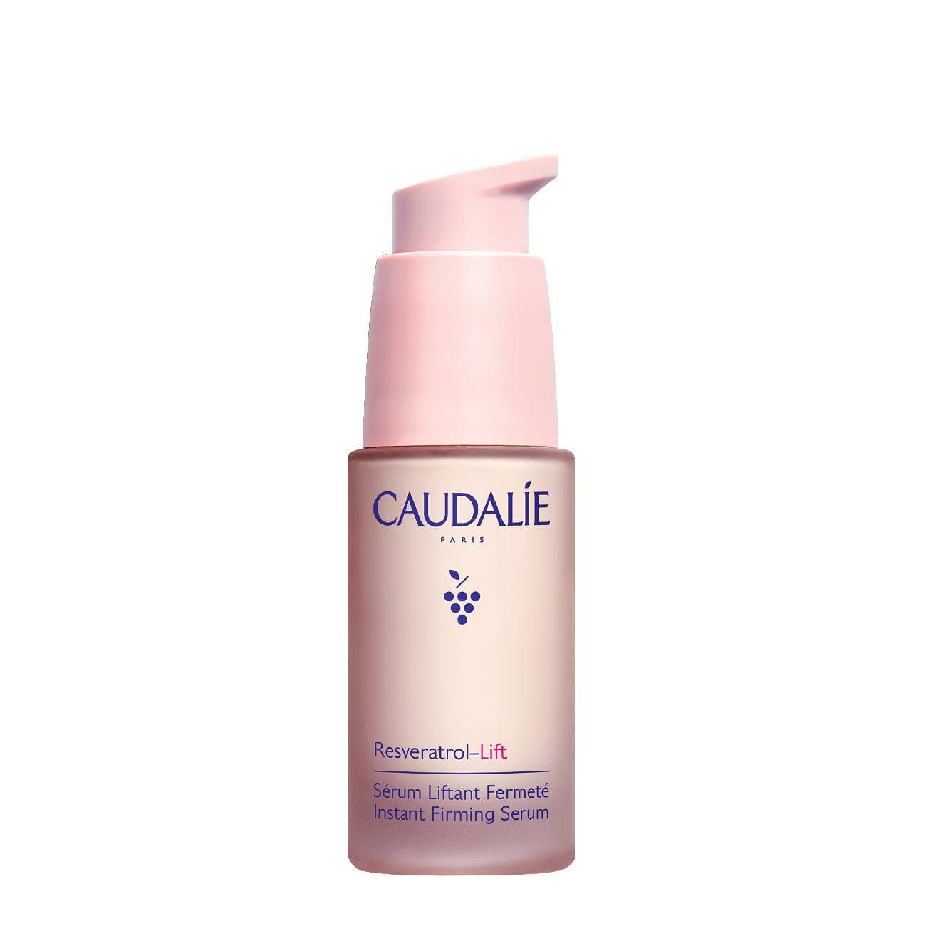 Caudalie - Resveratrol-lift Sérum Efeito Lifting Firmeza 30ml Frasco rosa de doseador com sérum Caudalie