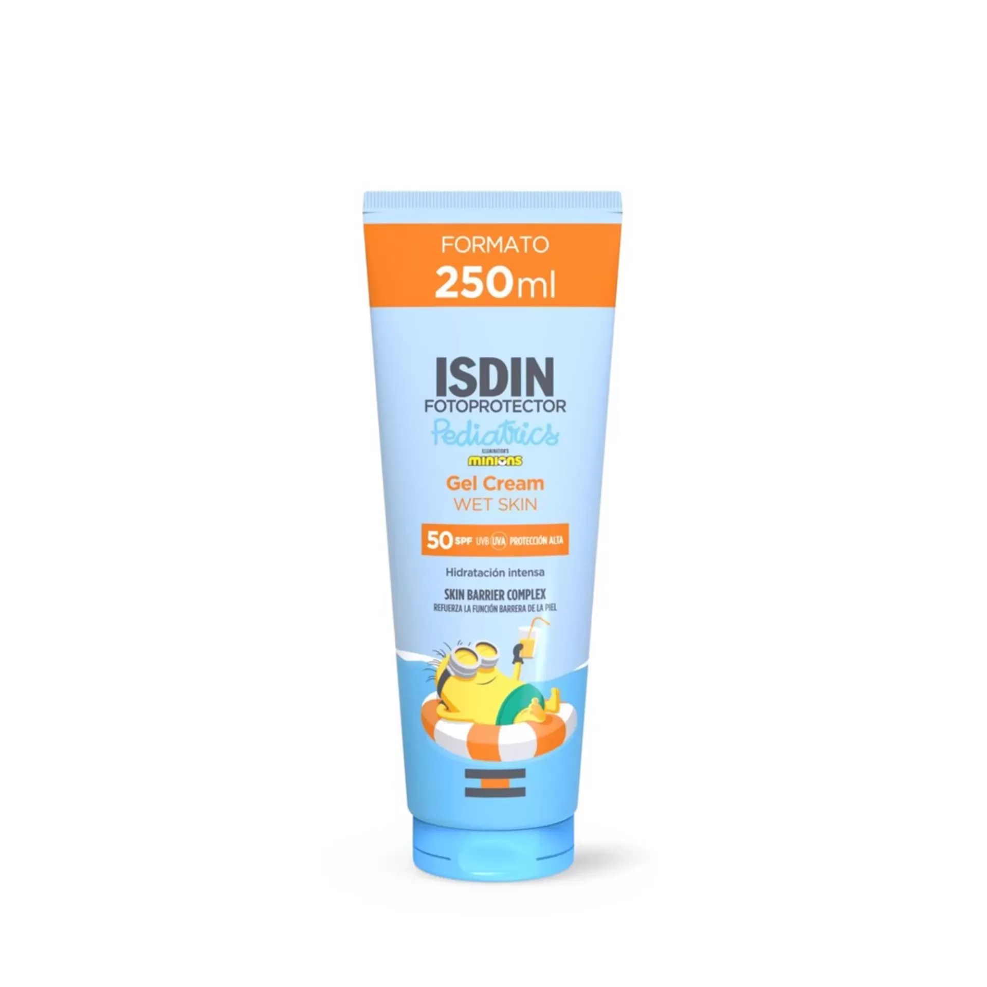 Isdin - Fotoprotetor Pediatrics Gel Creme SPF50+ 250ml Gel cream ISDIN fotoprotetor Pediatrics 250ml com minions