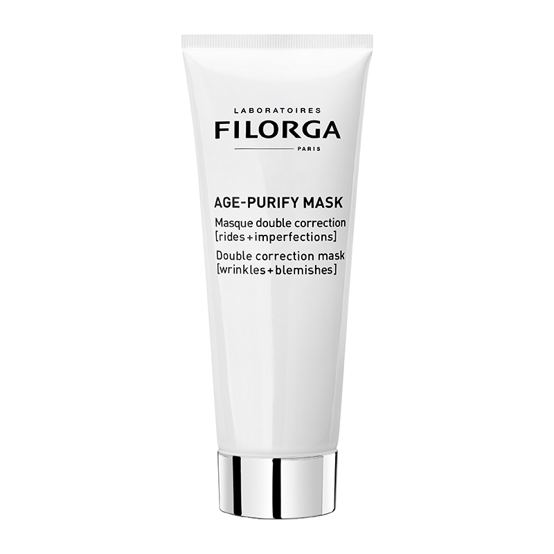 Filorga - Age-Purify Mask Máscara de Dupla Correcção 75ml Frasco branco com tampa prateada de máscara facial FILORGA Age-Purify Mask