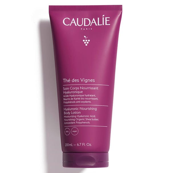 Caudalie - Thé des Vignes Cuidado Corporal Nutritivo Hialurónico 200ml Frasco tubo roxo Caudalie Thé des Vignes Soin Corps Nourrissant 200 ml