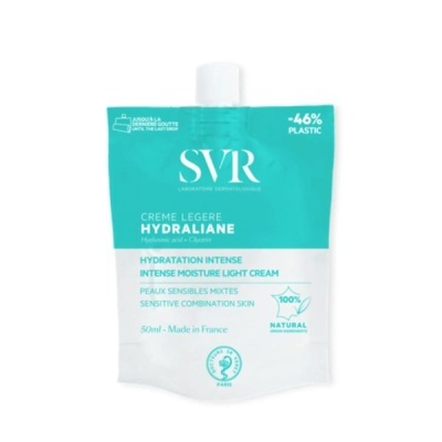 Pacote flexível com creme Hydraliane SVR