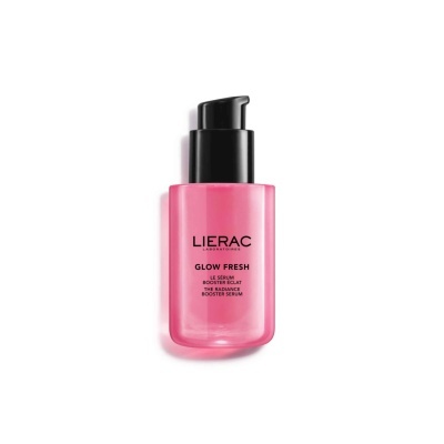 Frasco rosa de sérum Glow Fresh da Lierac Laboratoires