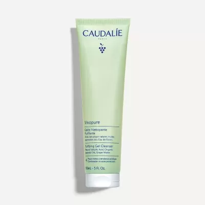 Gel de limpeza CAUDALÍE Vinopure verde claro, 150 ml