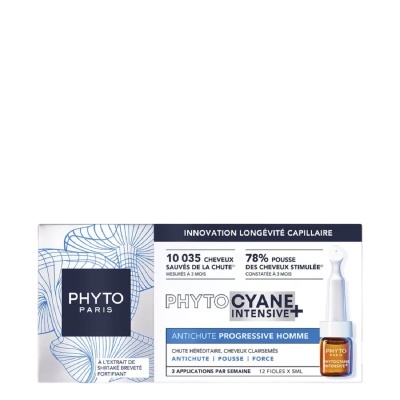 Caixa de PHYTO PARIS PHYTOSCYANE INTENSIVE+ antichute