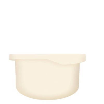 Recipiente de plástico creme com tampa