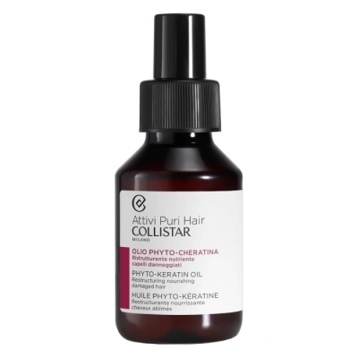 Frasco de óleo Phyto-Keratin Collistar para cabelo danificado
