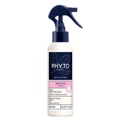 Frasco de spray PHYTO Paris para cabelos cacheados