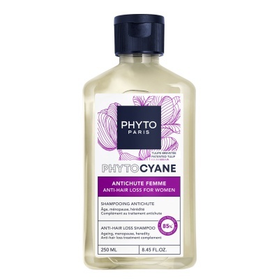 Frasco de shampoo antiqueda para mulheres PHYTOSYANE da marca PHYTO PARIS