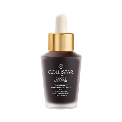 Frasco de concentrado autobronzeador para rosto Collistar com conta-gotas