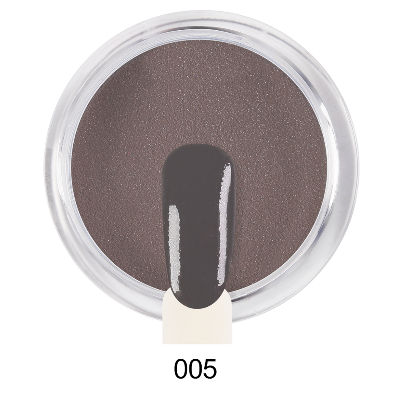 Pó de Imersão 005 Pigmento de sobrancelhas castanho escuro número 005