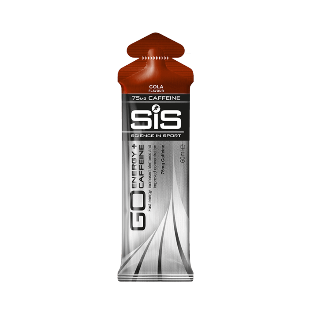 Pacote de produto energético SiS sabor cola com 75mg cafeína