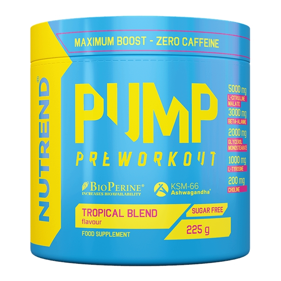 Suplemento alimentar PUMP PREWORKOUT Tropical Blend Nutrend