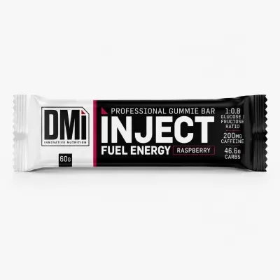 Barra energética DMi INJECT Fuel Energy sabor framboesa