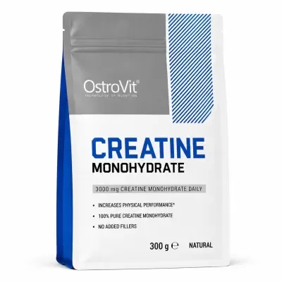 Embalagem de suplemento de creatina monohidratada OstroVit
