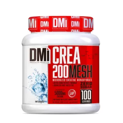 Frasco do suplemento DMI Crea 200 Mesh