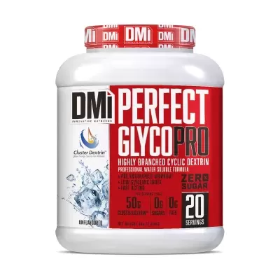 Frasco de suplemento alimentar DMi PERFECT GLYCOPRO
