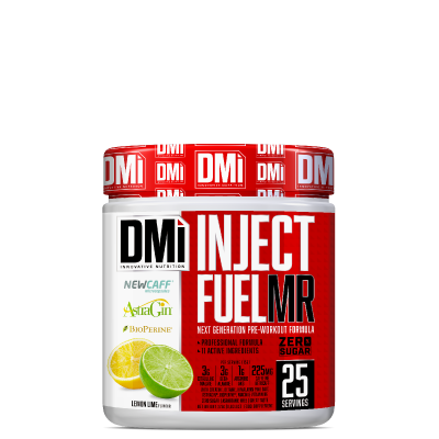 Frasco de suplemento DMi Inject Fuel MR sabor Lemon Lime