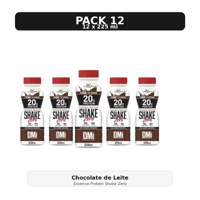 Pack de 12 garrafas de proteína sabor chocolate