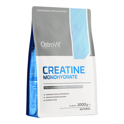 Embalagem de suplemento OstroVit Creatine Monohydrate 1000g