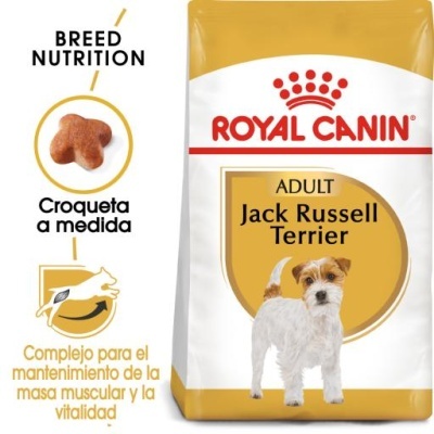 Embalagem de ração Royal Canin para cães Jack Russell Terrier adulto