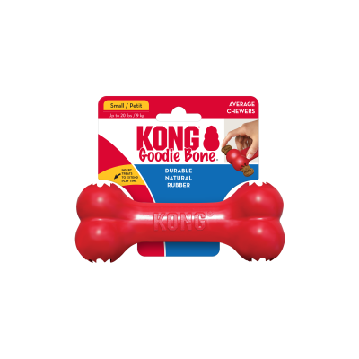 Brinquedo para cães em forma de osso vermelho KONG Goodie Bone