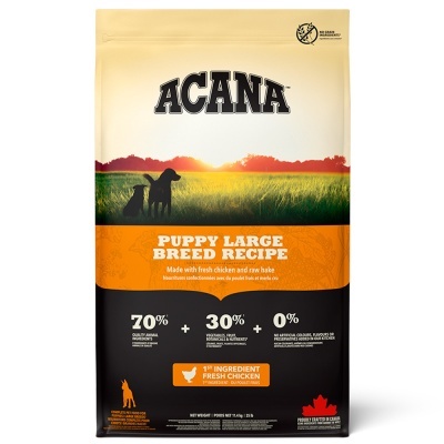 Saco de ração ACANA Puppy Large Breed Recipe