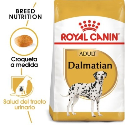 Pacote de comida para cães Royal Canin Dalmatian adulto