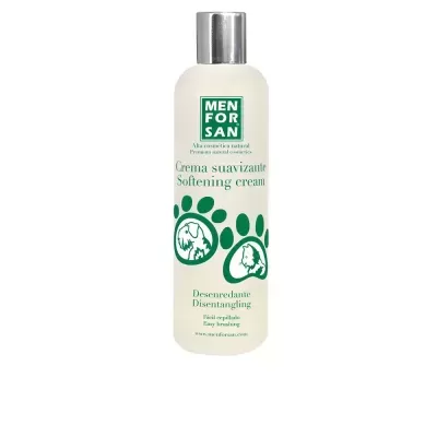 Frasco de creme suavizante para cães MEN FOR SAN com tampa prateada