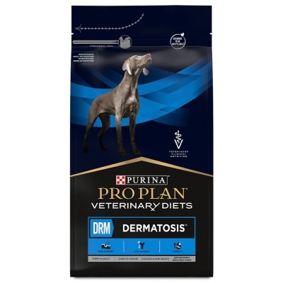 Saco de ração para cães Purina Pro Plan Veterinary Diets DRM Dermatosis