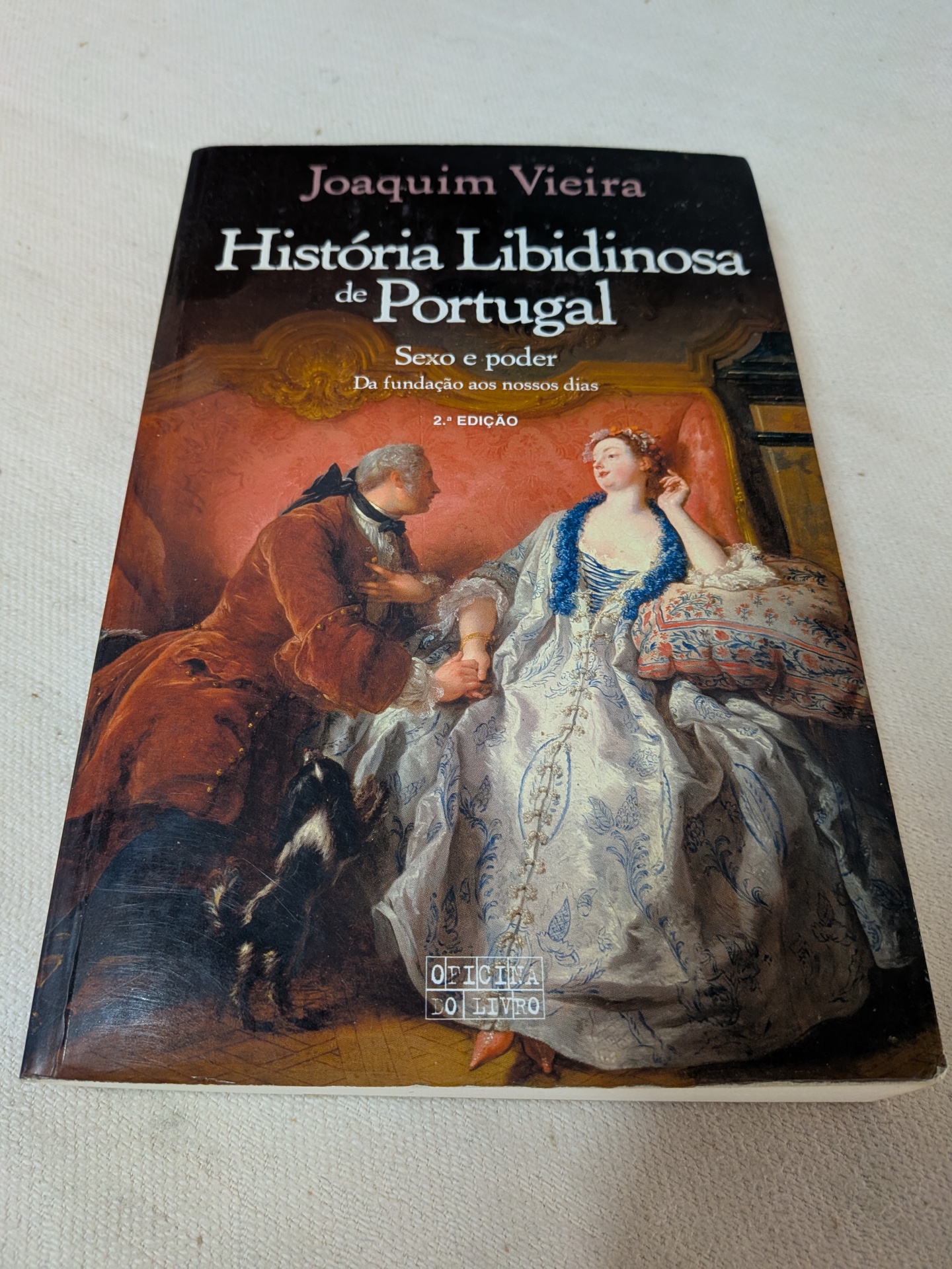 Joaquim Vieira - História Libidinosa de Portugal Livro História Libidinosa de Portugal com capa ilustrada em trajes antigos