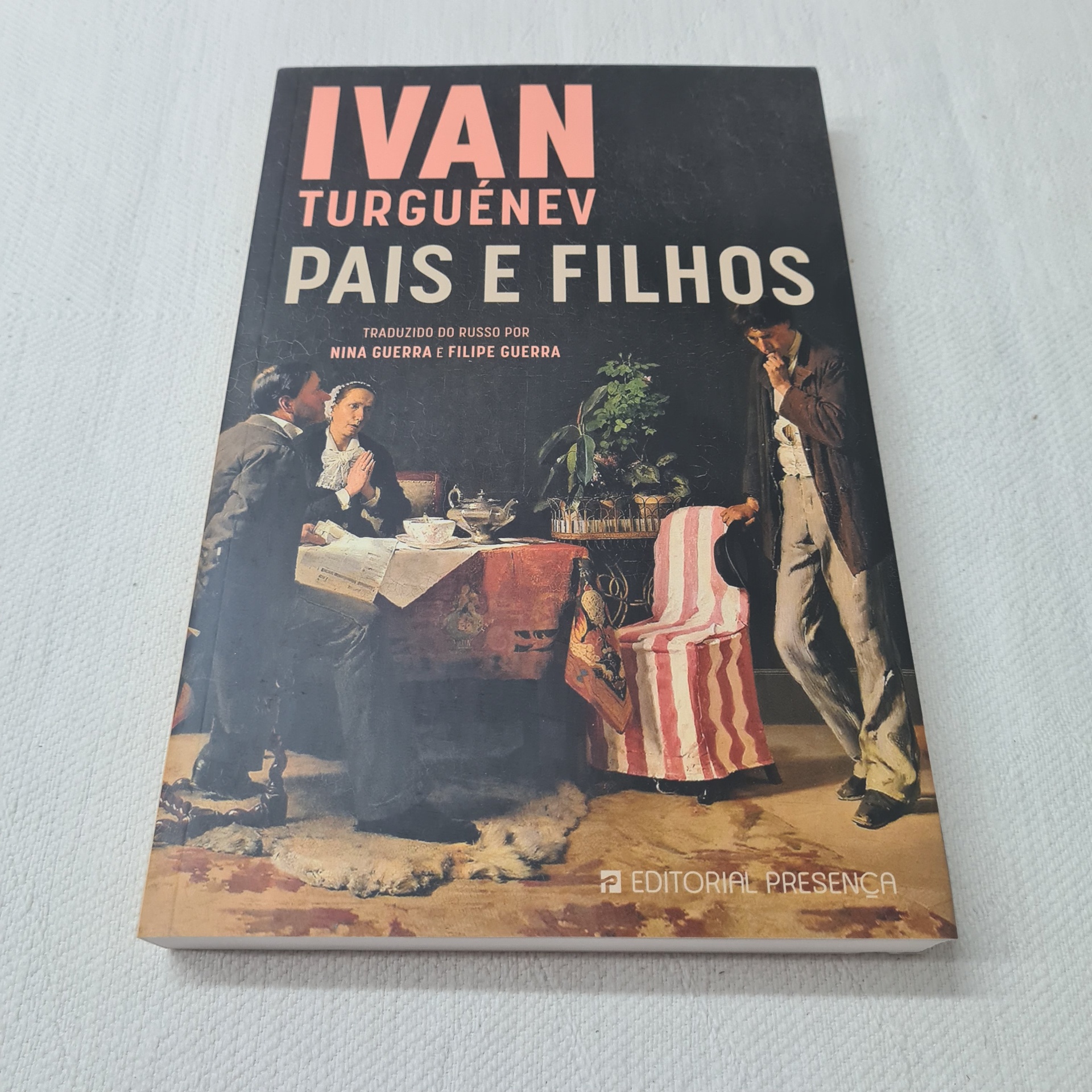 Ivan Turguénev - Pais e Filhos Capa do livro