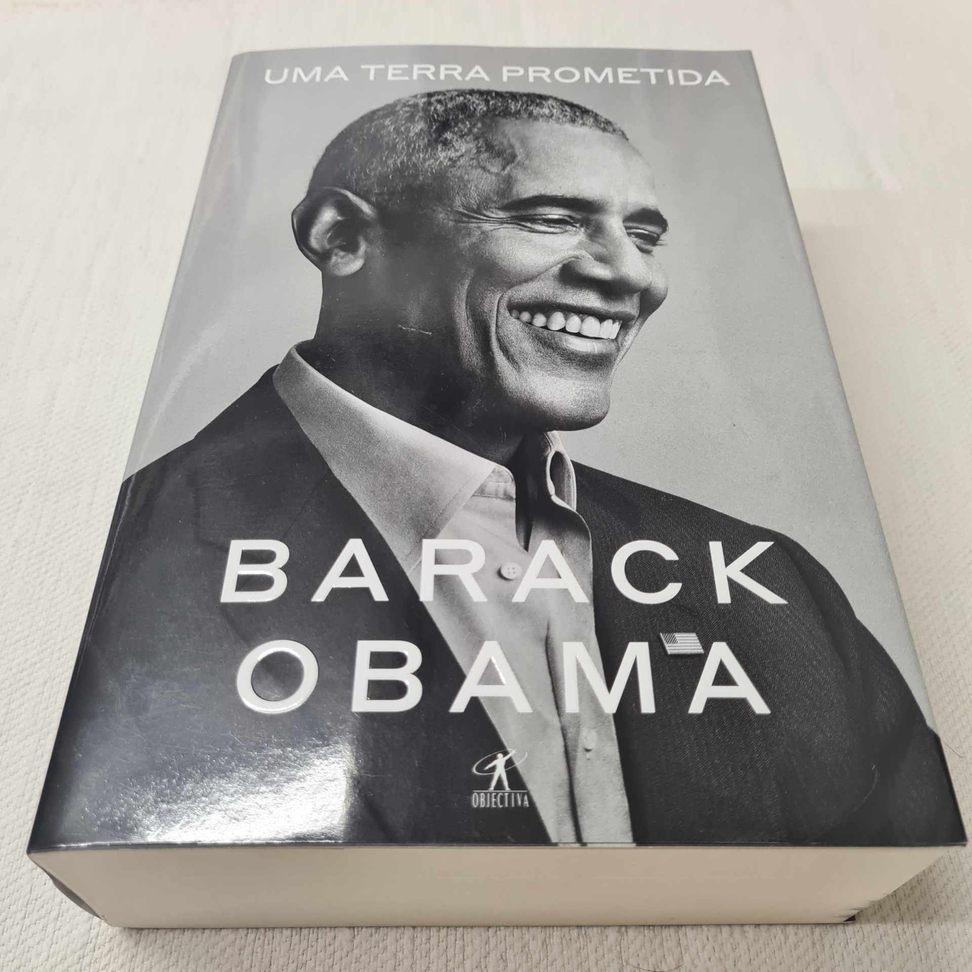 Barack Obama - Uma Terra Prometida Capa do livro
