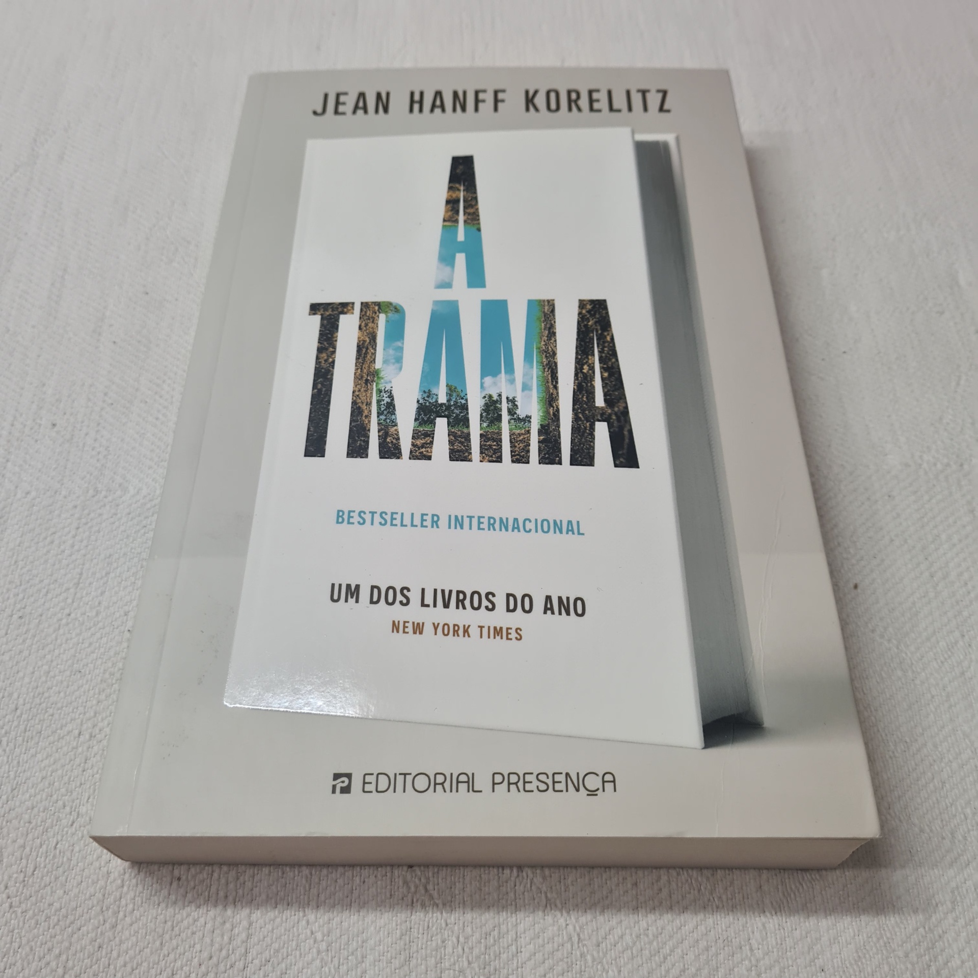 Jean Hanff Korelitz - A Trama Capa do livro 'A TRAMA' de Jean Hanff Korelitz sobre fundo branco
