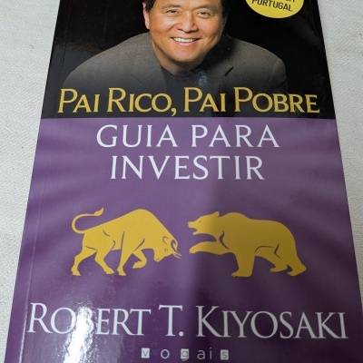 Capa do livro Pai Rico, Pai Pobre Guia Para Investir de Robert T. Kiyosaki