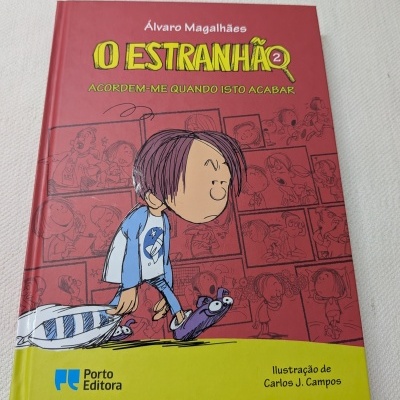 Capa do livro O ESTRANHÃO 2 ACORDEM-ME QUANDO ISTO ACABAR