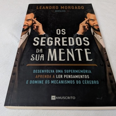 Capa do livro 'Os Segredos da Sua Mente' de Leandro Morgado.