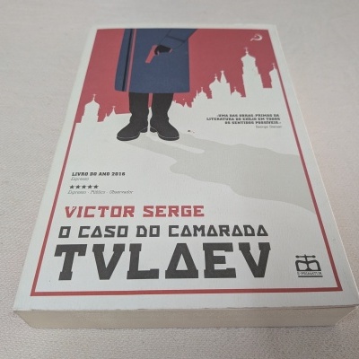 Capa de livro com título e ilustração de figura vestindo casaco azul