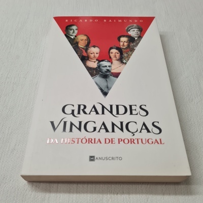 Capa do livro 'Grandes Vinganças da História de Portugal'