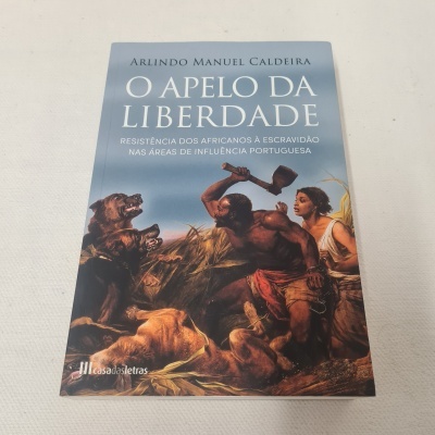 Capa de livro 'O APELO DA LIBERDADE' com imagem histórica e texto em português.