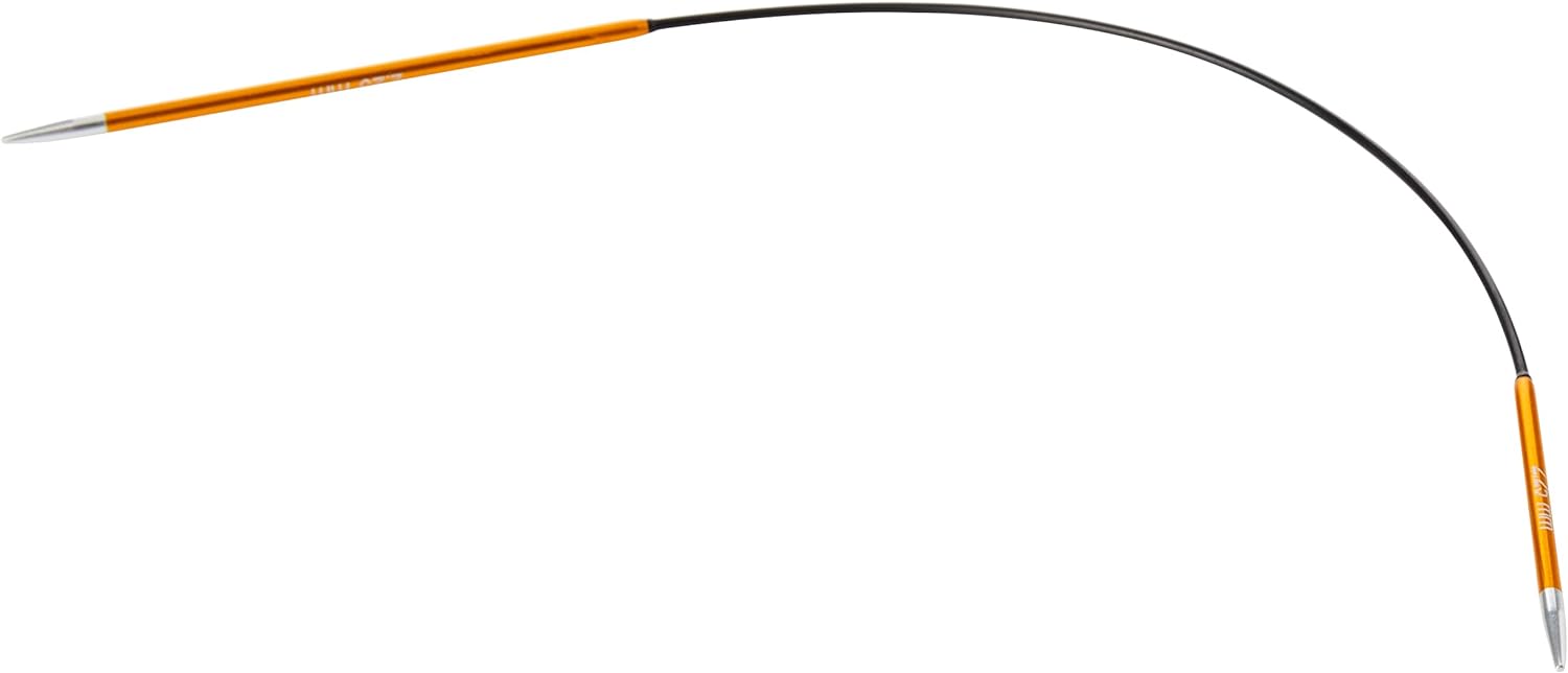 Varinha de pesca flexível com extremidades alaranjadas e ponta branca