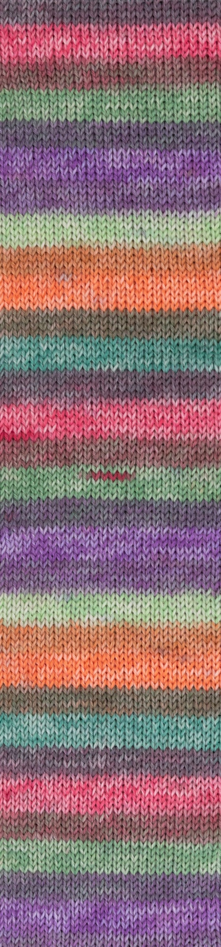 Tecido de malha colorido com riscas horizontais