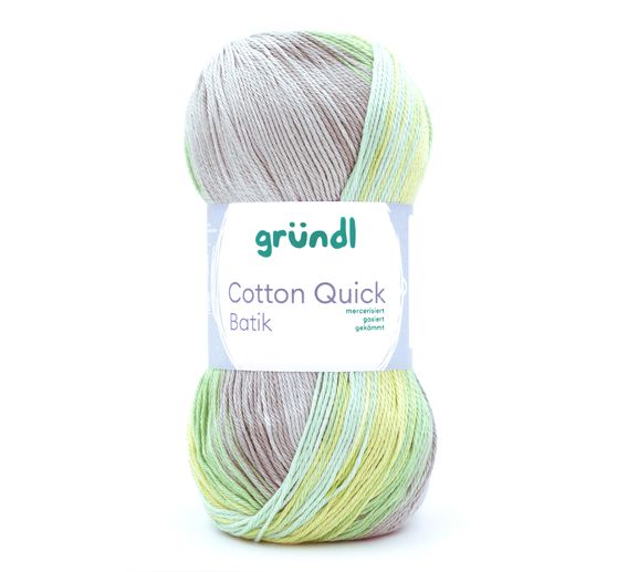 Novelo de fio de algodão Cotton Quick Batik da grundl em tons pastel