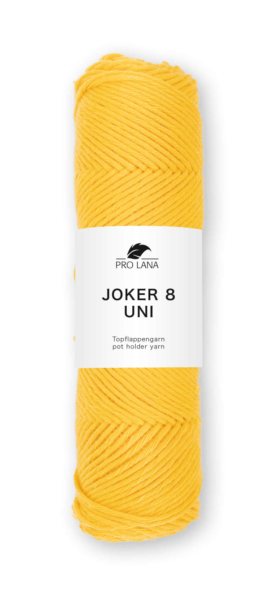 Novelo de fio amarelo PRO LANA JOKER 8 UNI