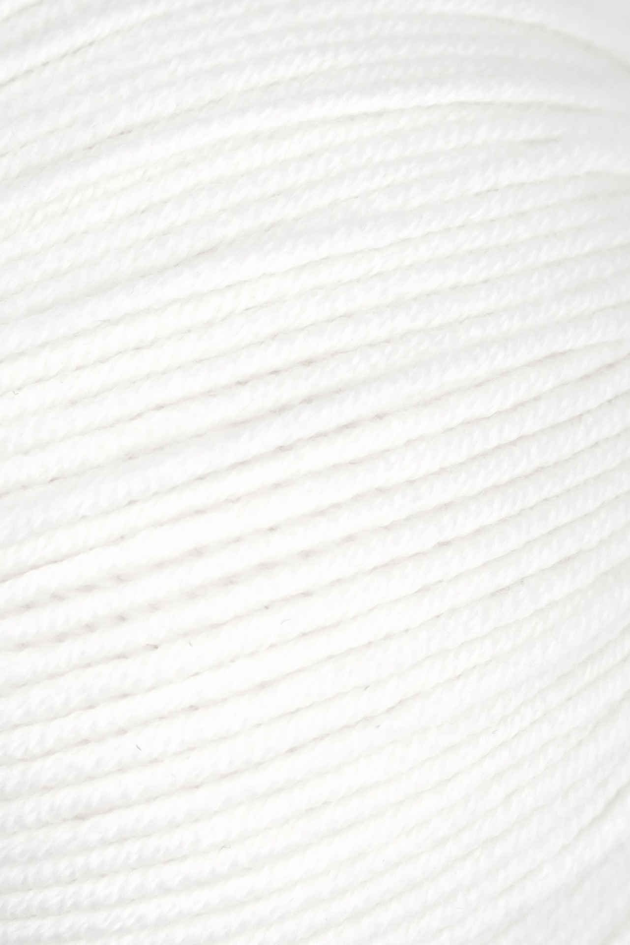 Close-up de cordão branco trançado