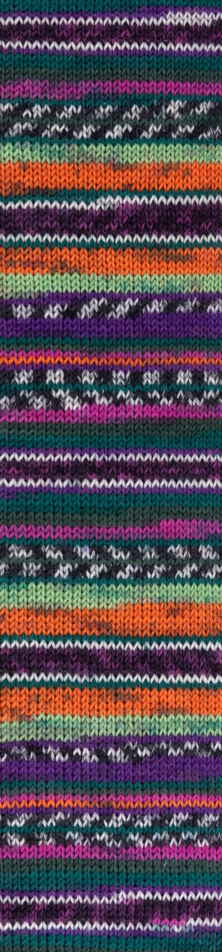 Padrão têxtil em malha colorida com riscas horizontais