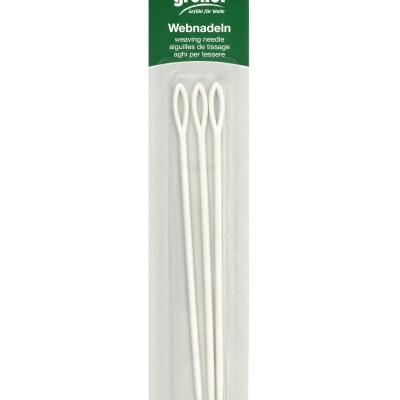 Pack de 3 agulhas de tecido bege de 15 cm da marca gründl em embalagem verde e branca