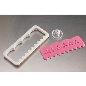 Conjunto de cortadores de plástico para modelagem em superfície metálica