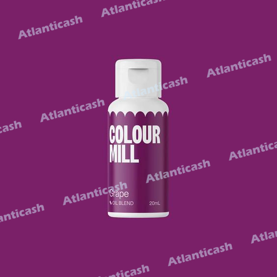 Corante Colour Mill Oil Blend Grape 20ml Frasco de produto Colour Mill cor roxo