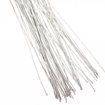 Varetas metálicas finas prateadas